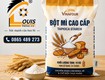 Bao bì PP dệt đựng tinh bột sắn, bột mì  theo y/c 
