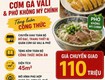 Giá tốt   chuyển giao đồ đạc quán cơm gà vali và phở không mỳ chính ...