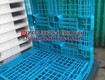 Cần kho rộng thanh lý gấp pallet nhựa 1000x1000x120mm màu xanh giá rẻ...
