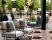 Nệm ngồi cafe sân vườn