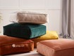 Nệm ngồi vải bố cotton nỉ nhung linen 