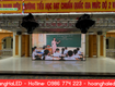 Lắp Đặt Màn Hình LED P4 3840Hz Tại Trường Tiểu Học Minh Châu 