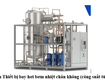 Thiết bị bay hơi nhiệt chân không thay thế toàn bộ công đoạn xử lý...