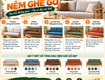 Kinh nghiệm chọn màu nệm ghế gỗ