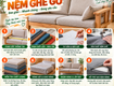 Quy trình đặt may nệm ghế gỗ