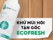 Vi sinh khử mùi ecofresh xử lý mùi hôi từ đường ống