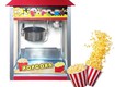Máy nổ bắp rang bơ tủ kính   đều vị 