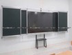 Bảng trượt ngang 4 cánh hiện đại chuẩn lớp học 4.0