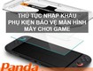 Thủ tục nhập khẩu phụ kiện bảo vệ màn hình máy chơi game