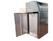 Thùng rác inox 2 ngăn có bánh xe, di chuyển dễ dàng
