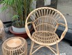 Ghế mây nhỏ đuôi công
