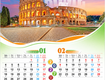 Bảng giá lịch 7 tờ 2027 mẫu đẹp, in theo yêu cầu