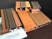 Hệ lam hộp gỗ nhựa cho hàng rào, lan can