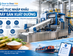 Thủ tục nhập khẩu máy sản xuất đường 