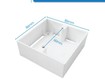 đế nổi đơn abs   giải pháp lắp đặt gọn gàng cho mặt vuông...