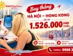 Sun PhuQuoc Airways mở bán vé Hà Nội   Hong Kong từ 1tr526K 