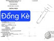 Bán đất mặt tiền đường đồng kè  trục đường kinh doanh 