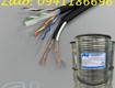 Phân phối cáp mạng liền nguồn cat6 utp 2c lõi đồng ngoài trời...