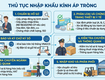 Thủ tục nhập khẩu máy đánh giày 