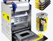 Máy dập nắp hộp nhựa ld804 kín đẹp