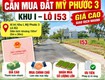 Nhà đất chiến thắng cần mua đất mỹ phước 3 khu i   lô i53 