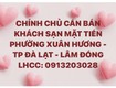 Chính chủ cần bán nhà mặt tiền phường Xuân Phương   Tp  Đà Lạt 