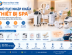 Thủ tục nhập khẩu thiết bị spa 