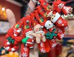 Móc khóa noel in logo quà tặng giáng sinh cho doanh nghiệp