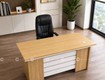 Bàn Giám Đốc Gỗ Công Nghiệp Thiết Kế Hiện Đại, Gọn Gàng 
