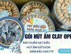 Gói hút ẩm clay giải pháp giữ giòn hạt điều khi đóng gói...