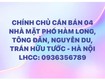 Chính chủ cho thuê nhà nguyên căn 4 TẦNG MẶT PHỐ KIM MÃ   QUẬN BA ĐÌNH...
