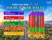 Căn 1PN 1 diện tích 55.8m2 giá 2.366 tỷ view sông   Fours Tower Đà Nẵng 