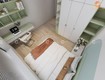 Combo Phòng Ngủ Trẻ Em Màu Xanh Hiện Đại, Tiện Nghi 