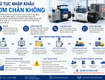 Thủ tục nhập khẩu máy hút chân không 