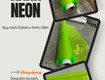 Siêu phẩm bùng nổ thị trường   màng pvc xanh Neon thời thượng 