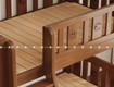 Giường Tầng Gỗ Tự Nhiên Tích Hợp Tủ Tiện Lợi Tối Ưu Diện Tích Cho Bé 