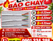 Cáp báo cháy ruột đồng 4x0.22mm , 6x0.22mm , 8x0.22mm altek kabel