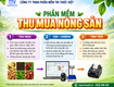 Phần mềm thu mua nông sản kết nối cân điện tử