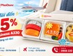 Sun PhuQuoc Airways giảm giá vé Business trên 3 đường bay 