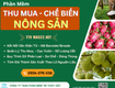 Phần mềm kinh doanh, chế biến nông sản