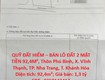 Quỹ đất hiếm   bán lô đất 2 mặt tiền 92,4m , thôn phú bình, x. vĩnh...