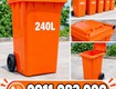 Giá thùng rác hiện nay 2026  thùng rác 660 lít màu xanh giá rẻ tại Đồng Tháp...