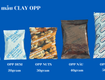Gói hút ẩm clay opp chuyên dùng cho hàng ăn vặt 