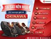 Ghế massage okinawa   tích hợp nhiều chương trình massage tăng khả năng trải...