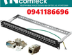 Annam sẵn kho patch panel 24 cổng cat6a ftp mã act 24s1u, act s6a 001...