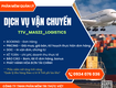 Phần mềm quản lý vận chuyển logistics TTV 
