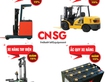 GIẢM SỐC  Xe nâng điện đứng lái CNSG