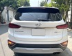 10 Hyundai SantaFe 2.2L Htrac AWD 2020 dầu, màu trắng.