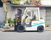 Xe nâng dầu Unicarriers 2.5 tấn khung 4m máy cực đẹp