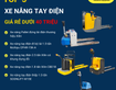 Top 5 Xe Nâng Tay Điện Giá Rẻ Dưới 40 Triệu